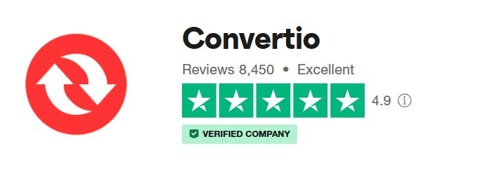 ratings of convertio