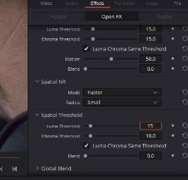 remove audio noise