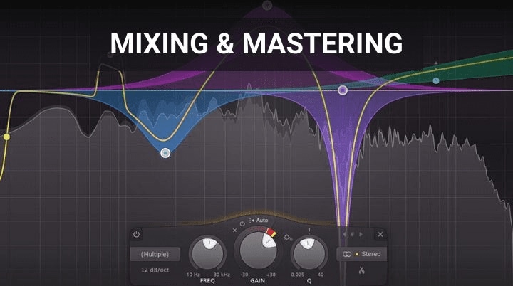 diferença entre mixagem e masterização