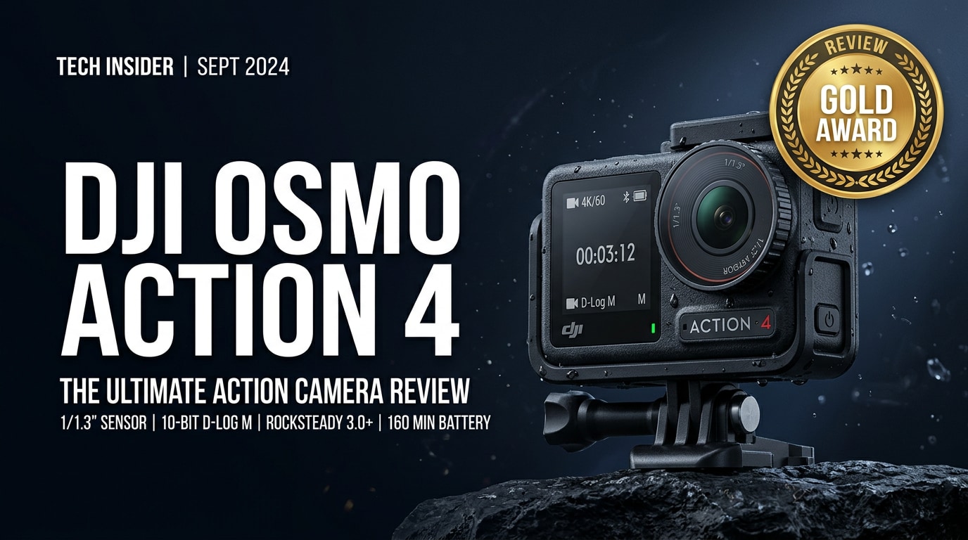 DJI Osmo Action 4 Review, Specs, and Recovery Tips