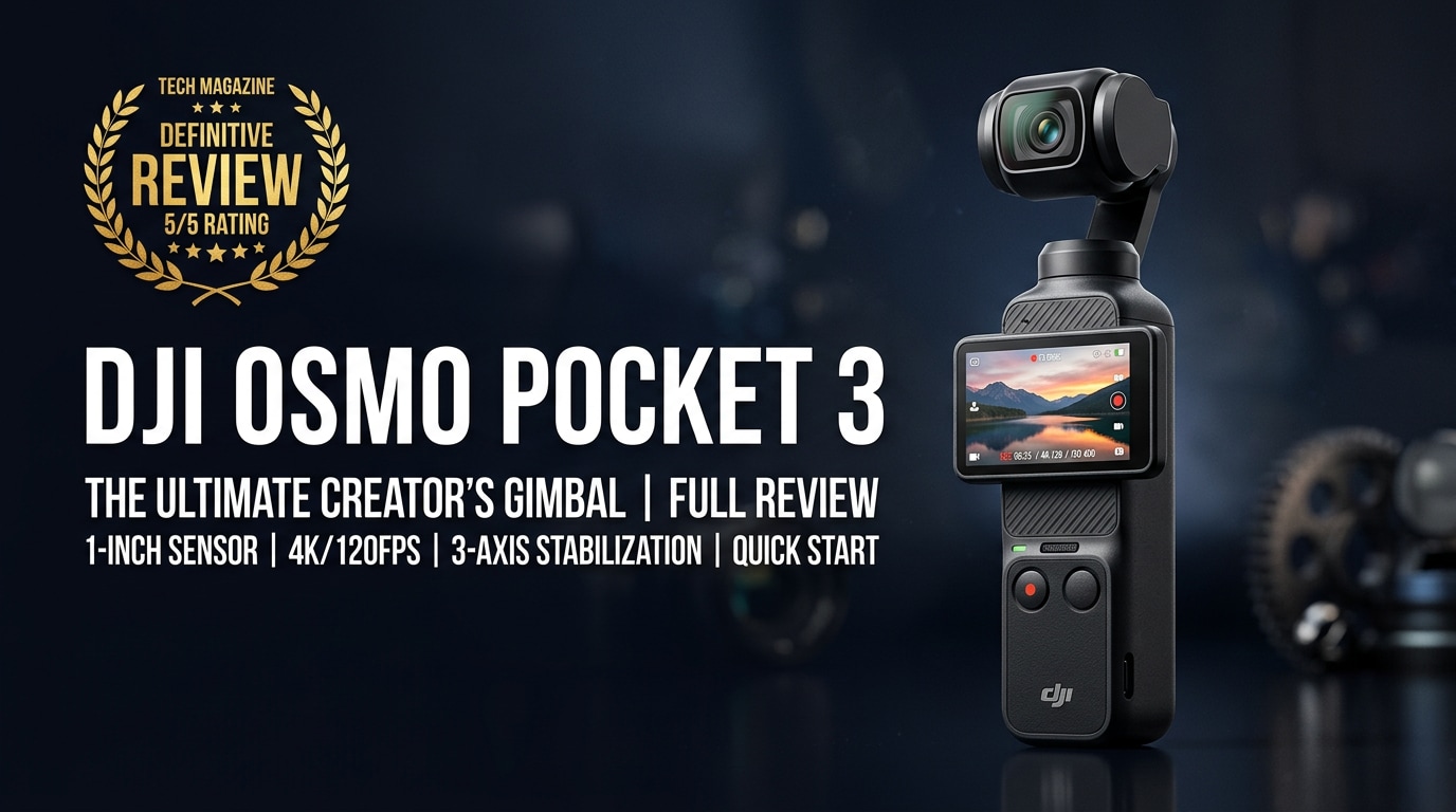 DJI Osmo Pocket 3 Review: Tiny 4K Powerhouse for Creators