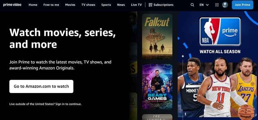 amazon prime video