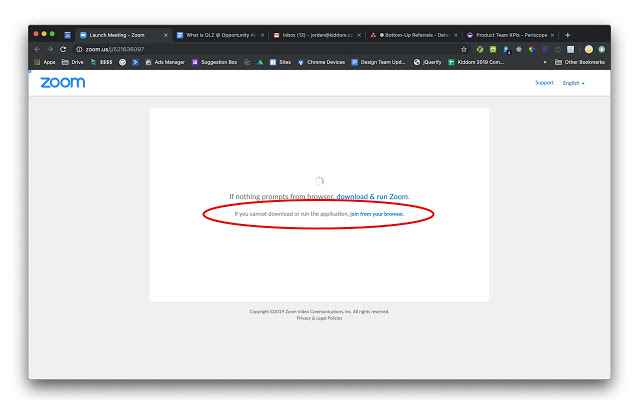 baixar vídeos do Zoom com extensão do Chrome