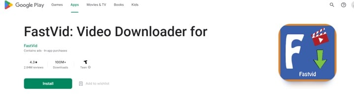 fastvid video downloader