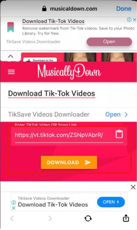 download do guia de história do tiktok