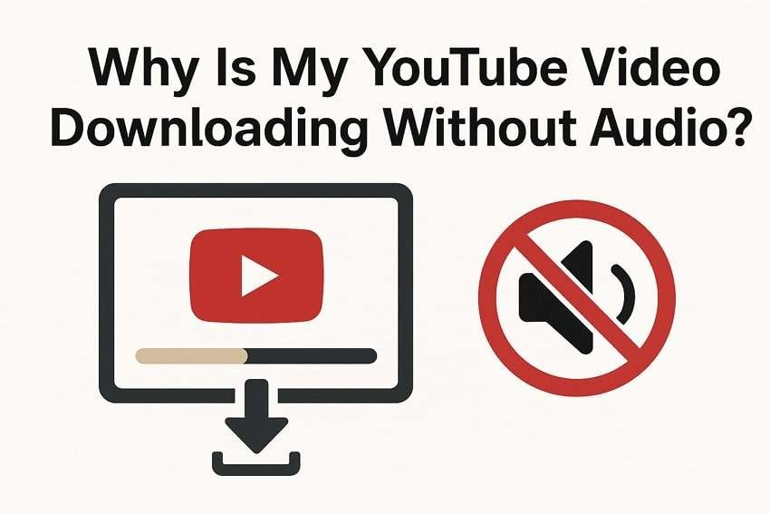 reasons of youtube video no sound