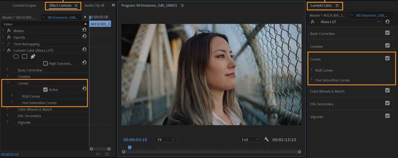 effet égaliser dans Adobe Premiere Pro  