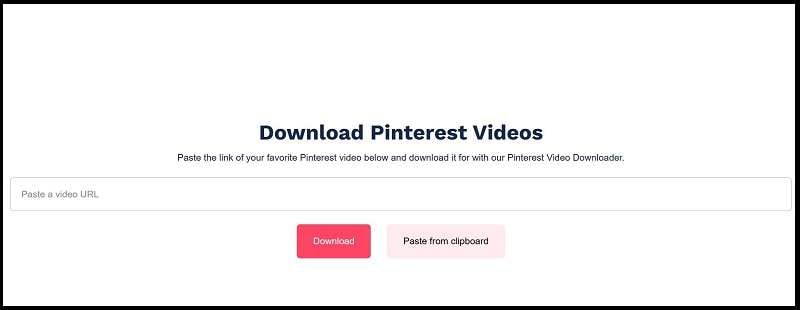 Pinterest Video Downloader - Download Pinterest Videos, Images