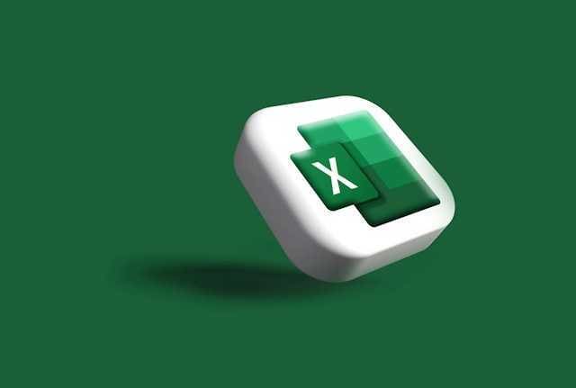 renderização de logotipo em 3D do Excel