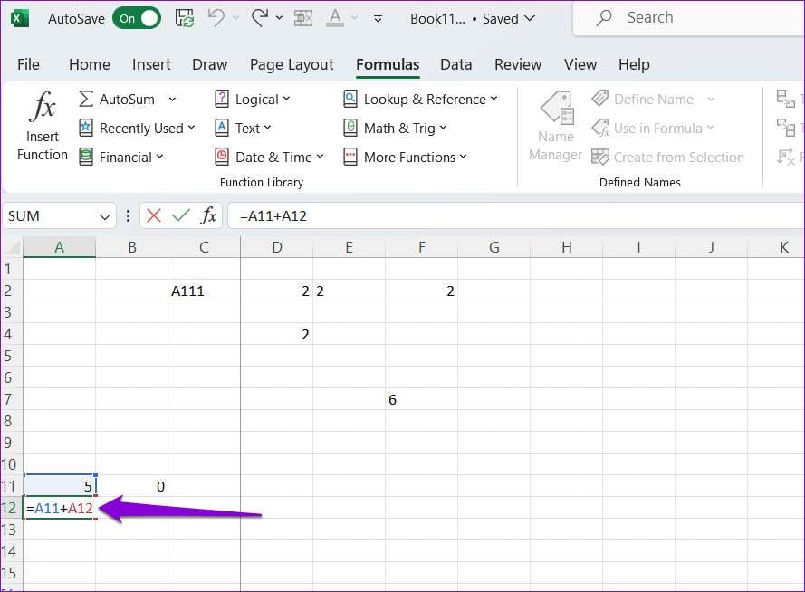 Modificare una cella in Excel
