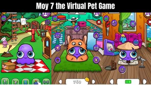 Moy 7 Virtual Pet Gamer Ao Vivo 