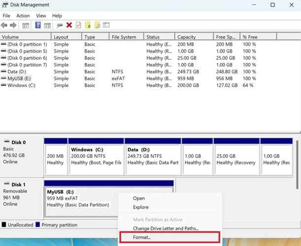 format external drive