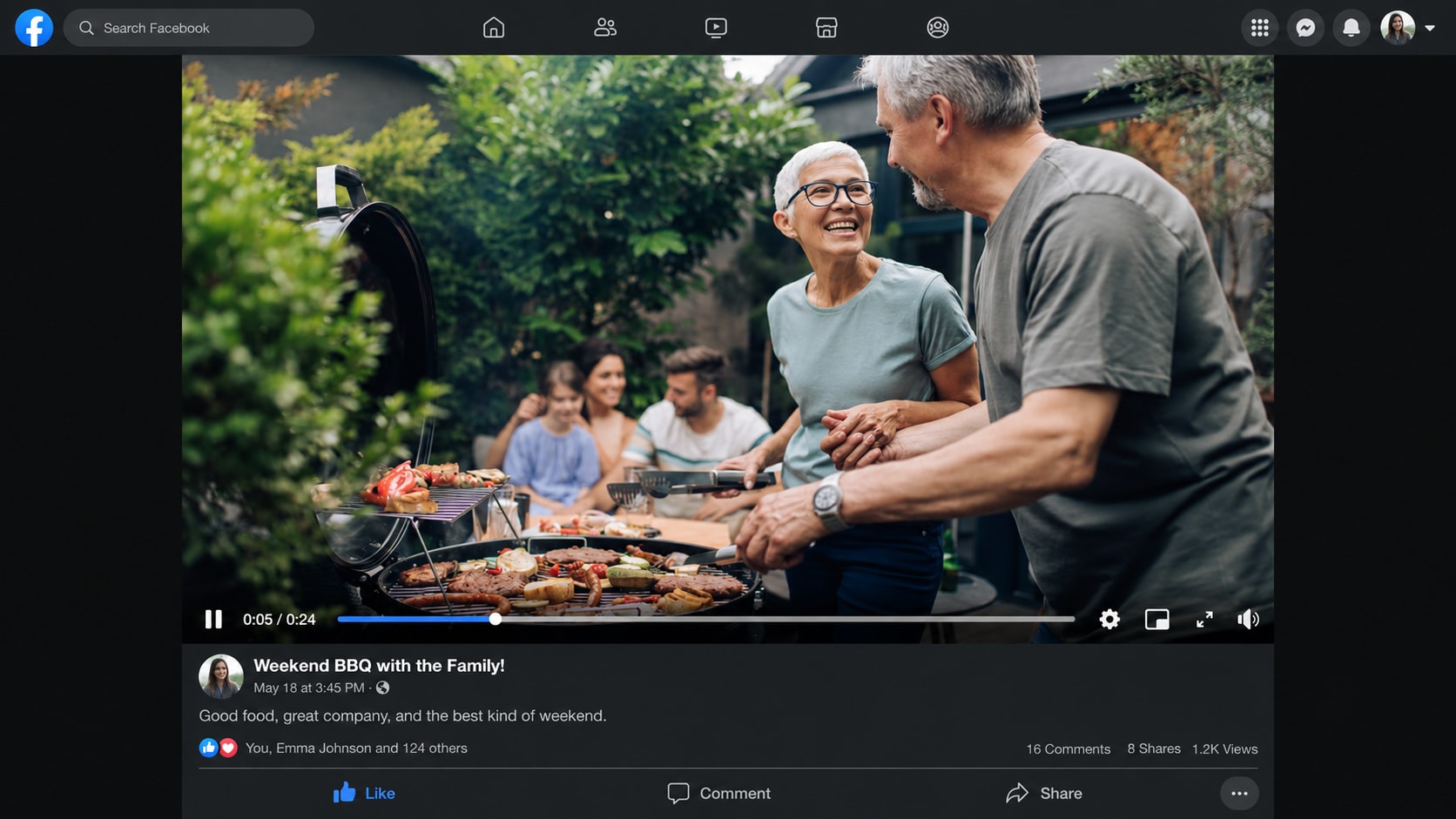 facebook not loading videos after