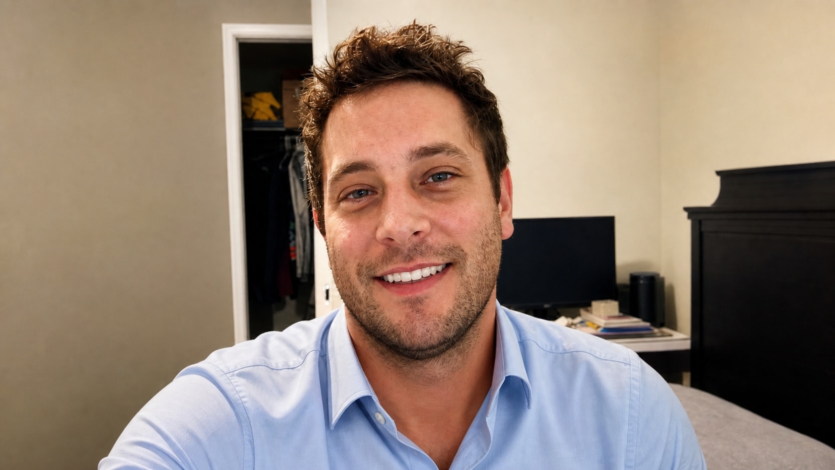 Facebook profile picture after AI photo editor