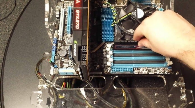 reseat or replace ram