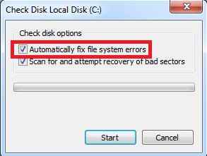 automatically fix system errors