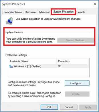 system protection