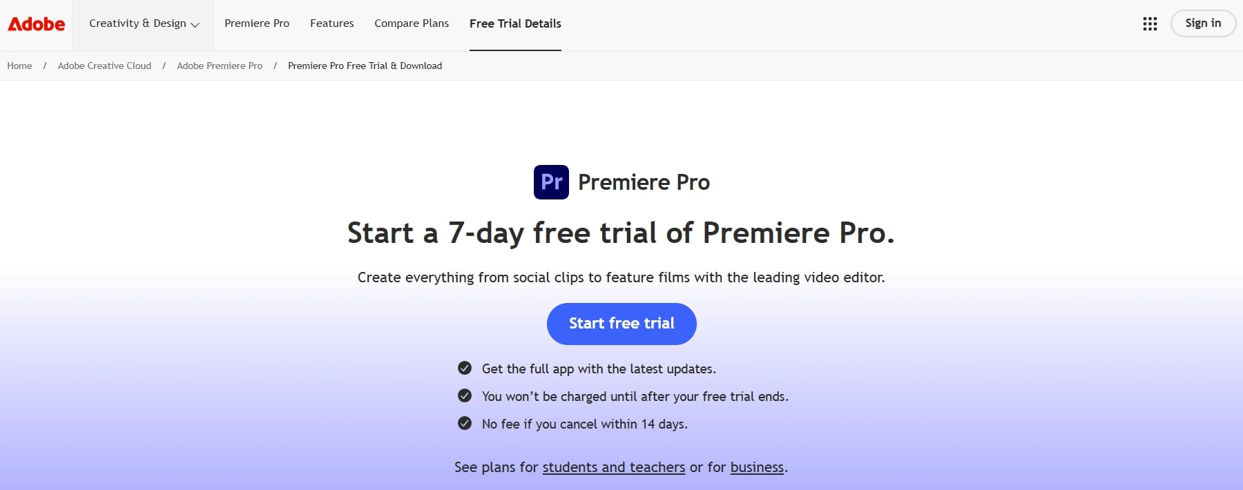 reinstall adobe premiere pro