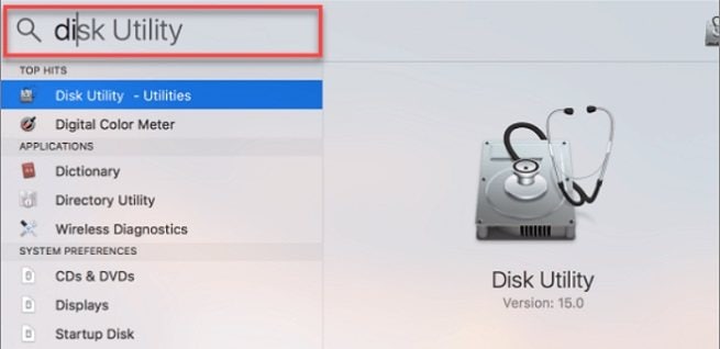 open disk utility mac 