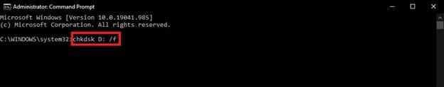 chkdsk