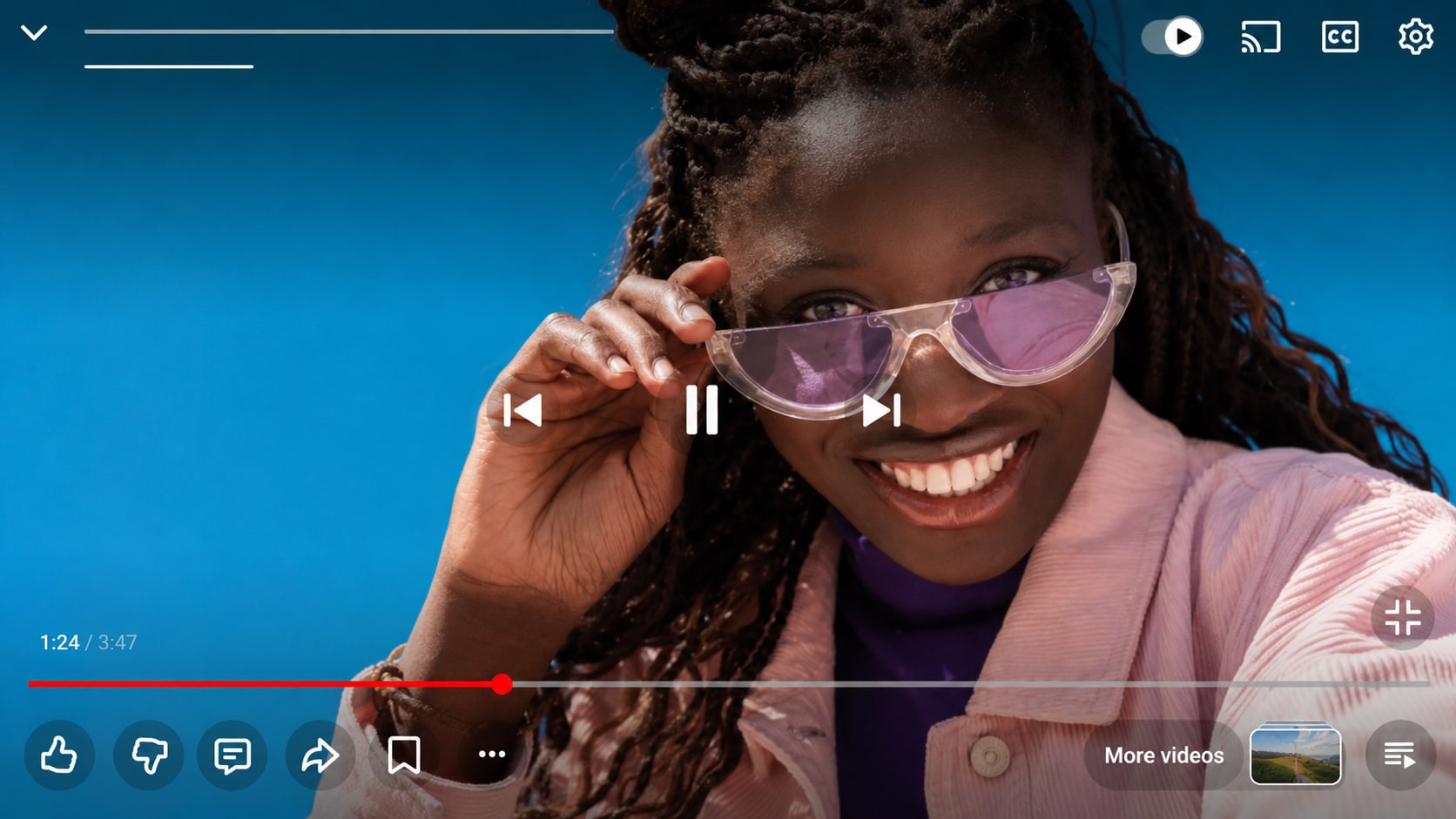 fix black screen for youtube videos after