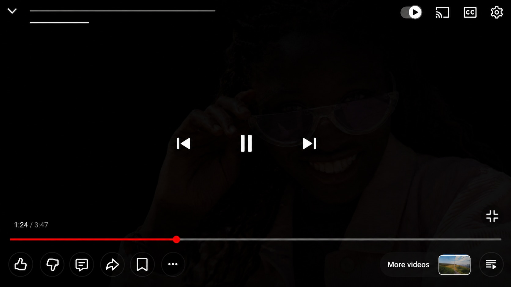 fix black screen for youtube videos before