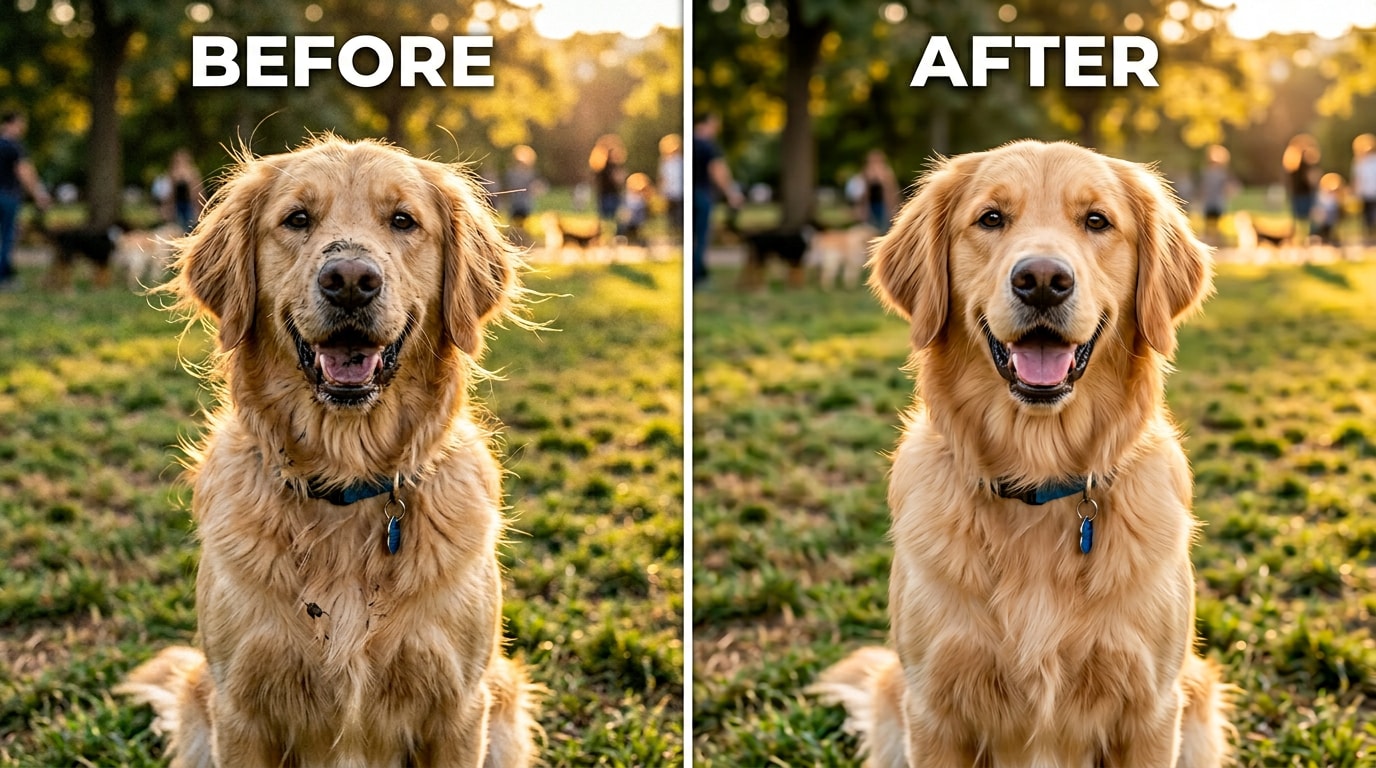 Miglior app gratis per ritoccare foto animali: rimuovi peli e macchie