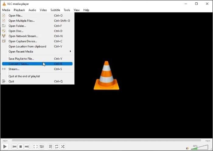 using vlc as a conversion tool 