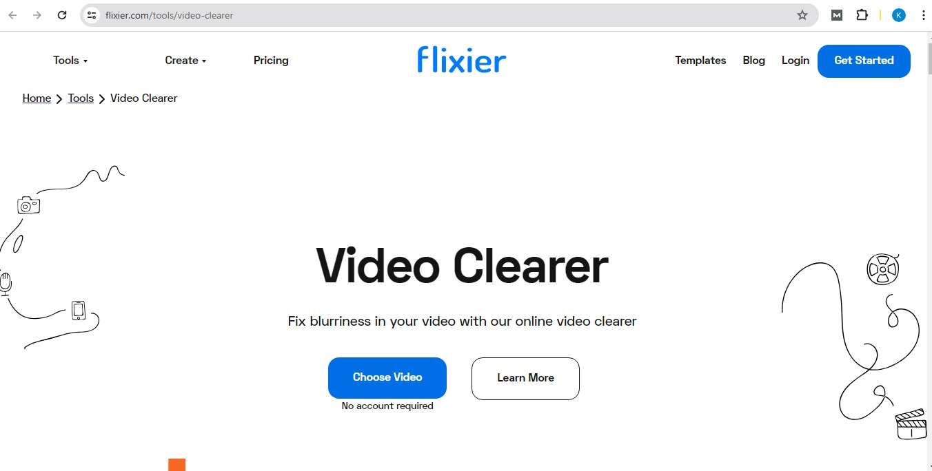 flixier video clearer