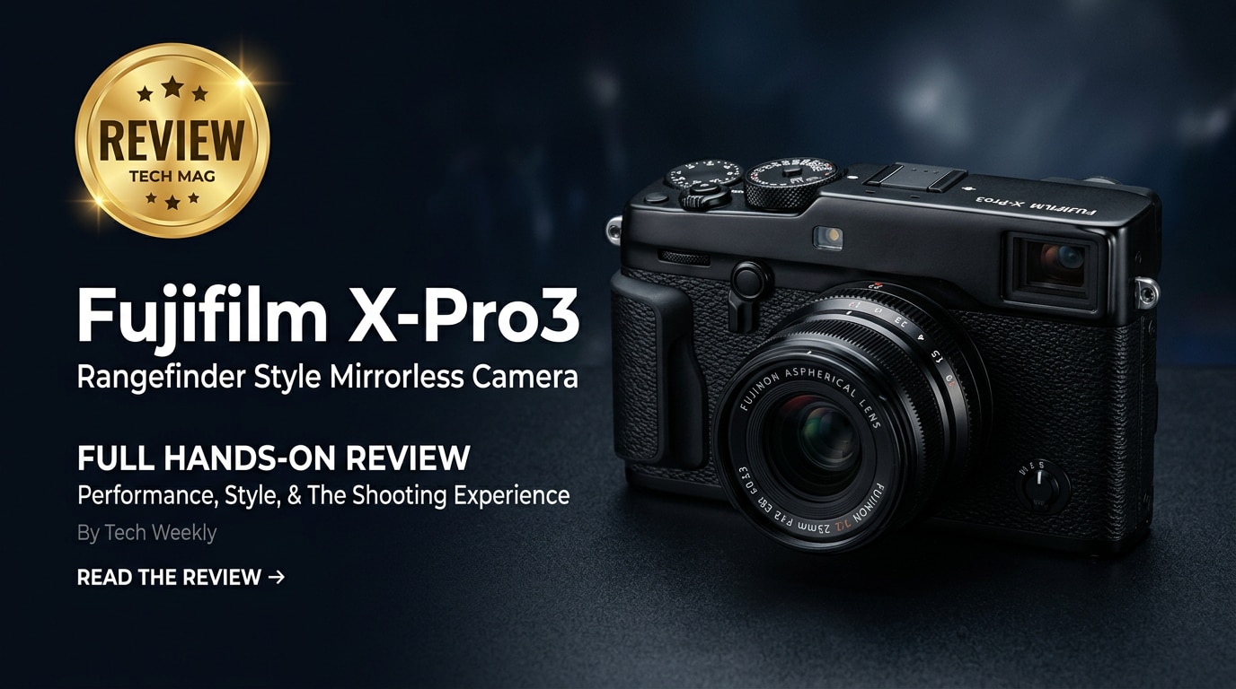 Fujifilm X-Pro3 Review: Rangefinder-Style Powerhouse for Purists