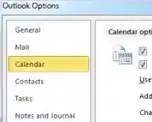 click on the calendar