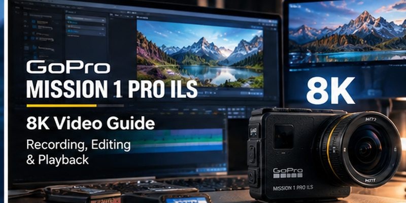 GoPro Mission 1 Pro ILS 8K Video: Recording, Editing & Playback