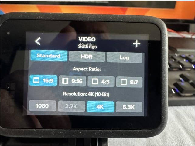 gopro mission 1 pro ils aspect ratio settings