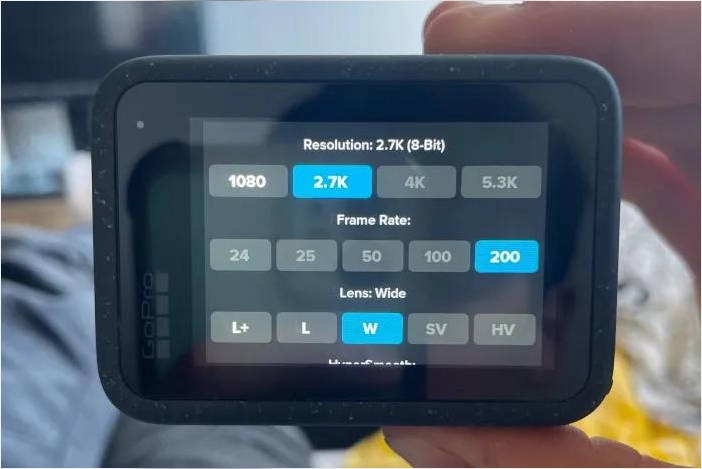 gopro mission 1 pro ils aspect ratio settings