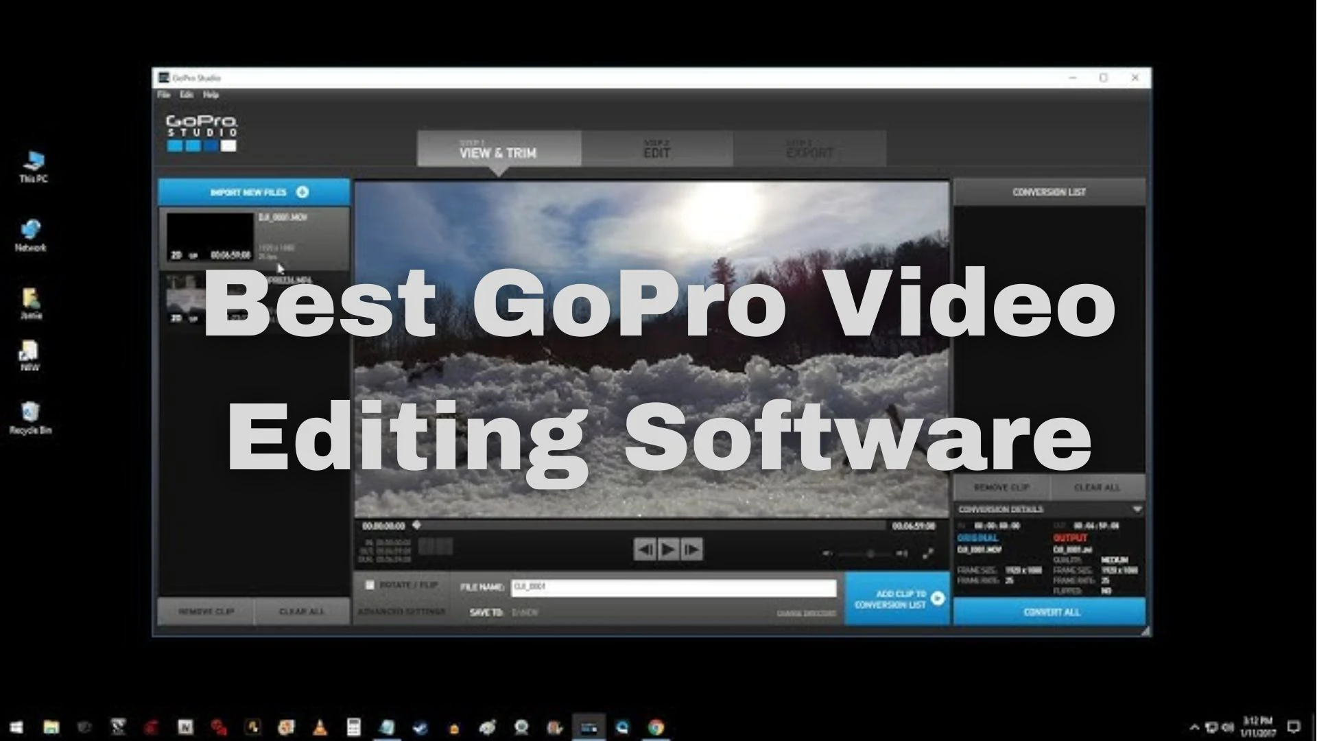 Looking for GoPro Video Editing Software? Look at These 5 Tools!