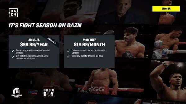 Best free hot sale boxing streams