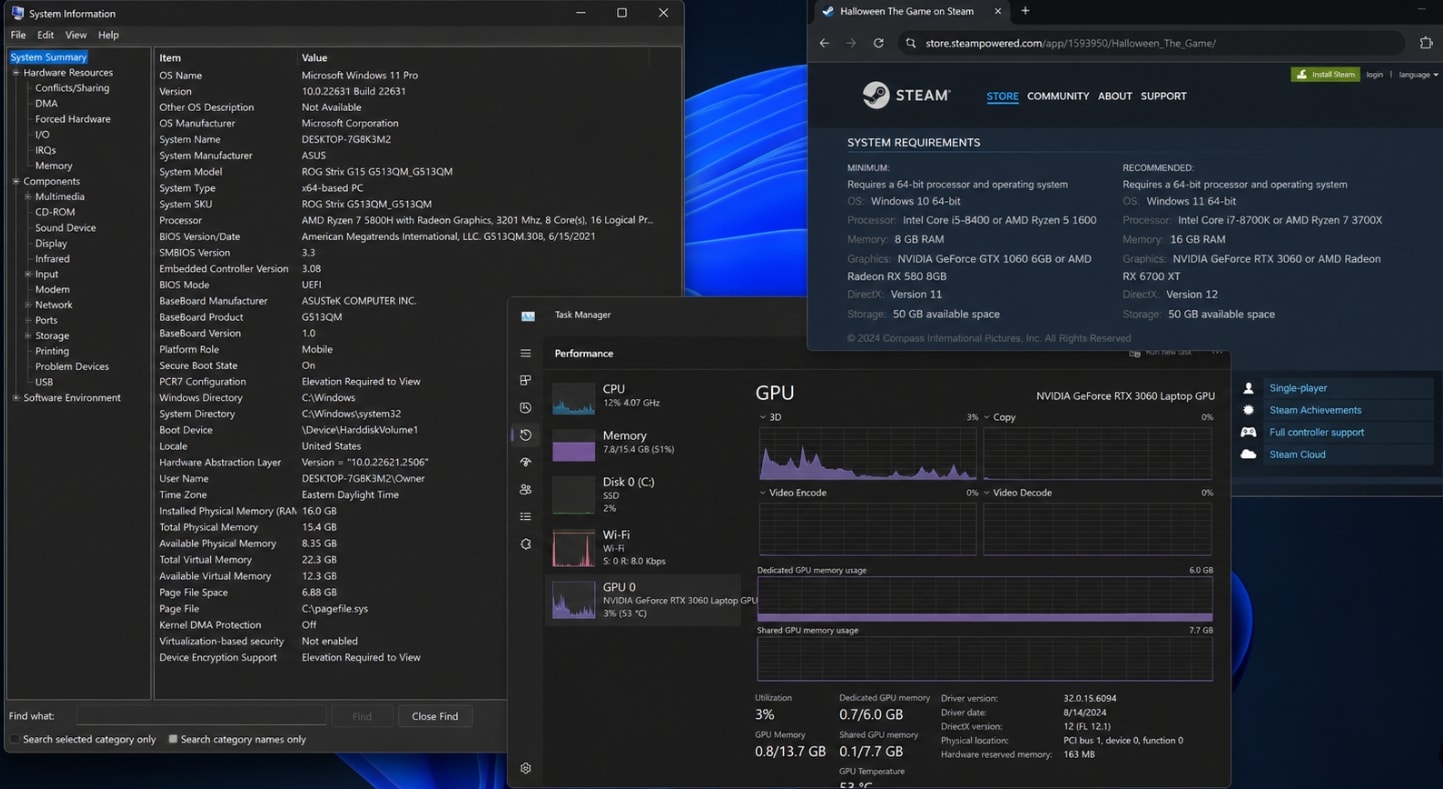 pc requirement