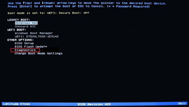 run dell diagnostics