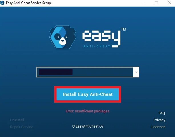install easy anti cheat