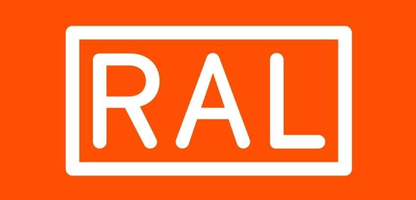 ral color sign 