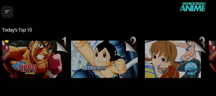 retrocrush classic anime picks