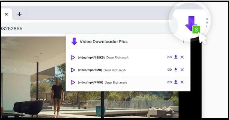 tap the video downloader icon