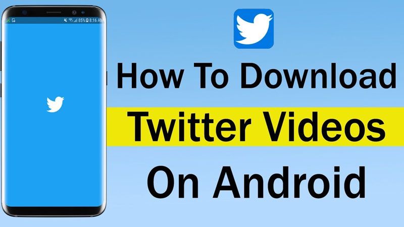 how to download twitter videos on android
