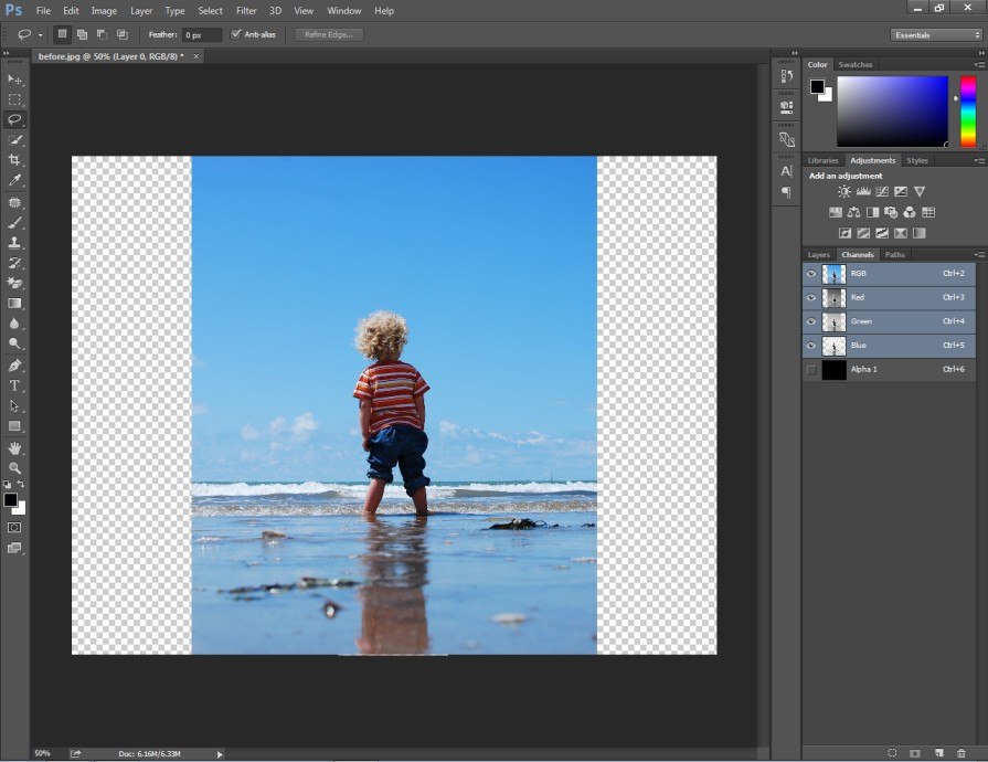 create new layer in photoshop
