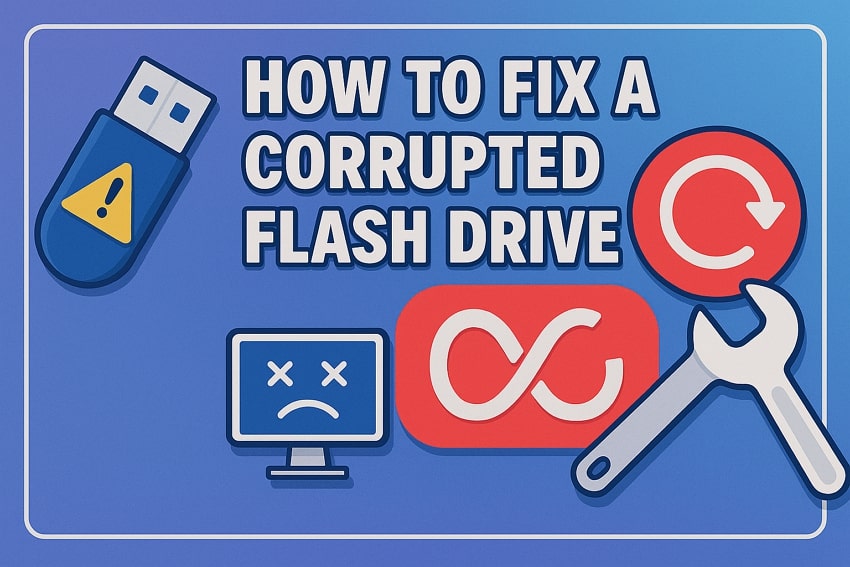 Complete Guide: How to Fix a Corrupted Flash Drive on Windows/Mac