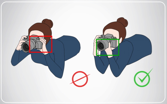 camera holding positions