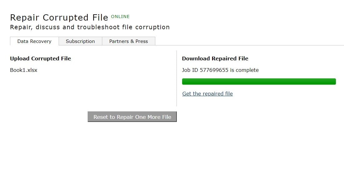 download the fixed file 