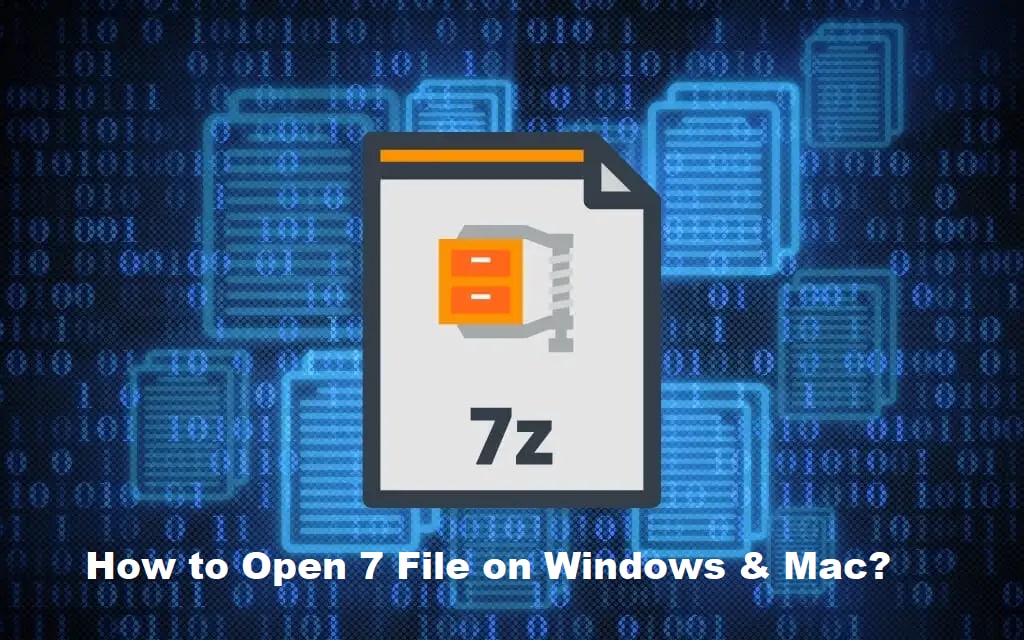 ouvrir des fichiers 7z sous windows et mac os