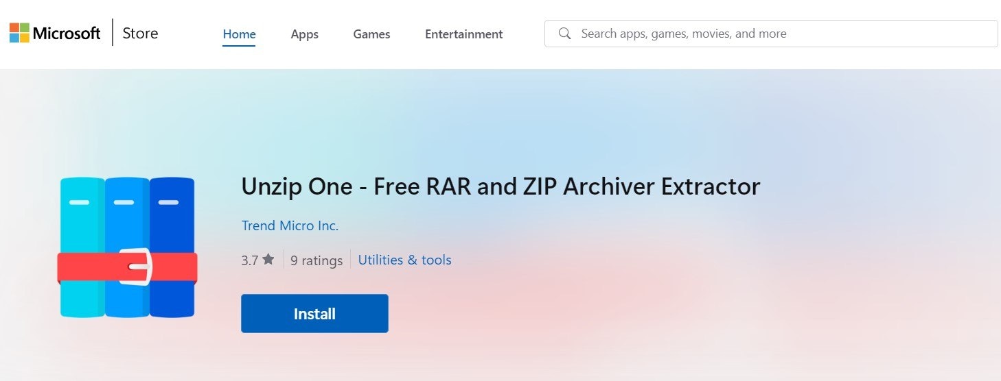 download unzip one to open 7z files