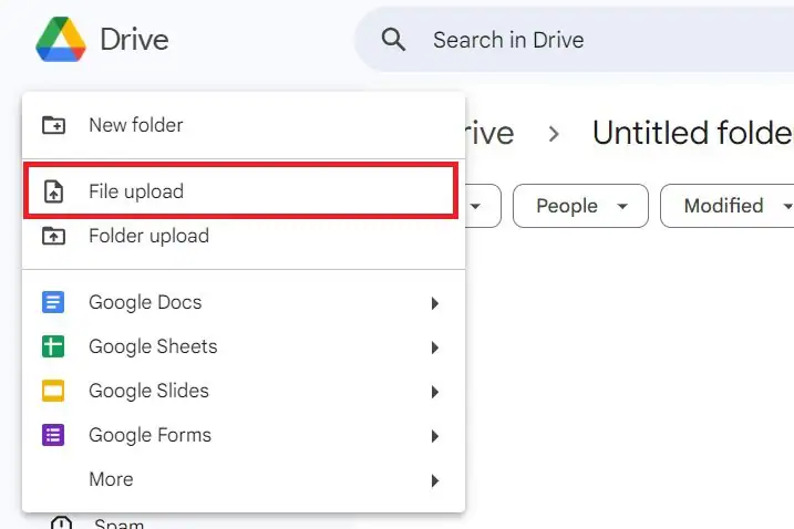 upload password protected pdf in google drive